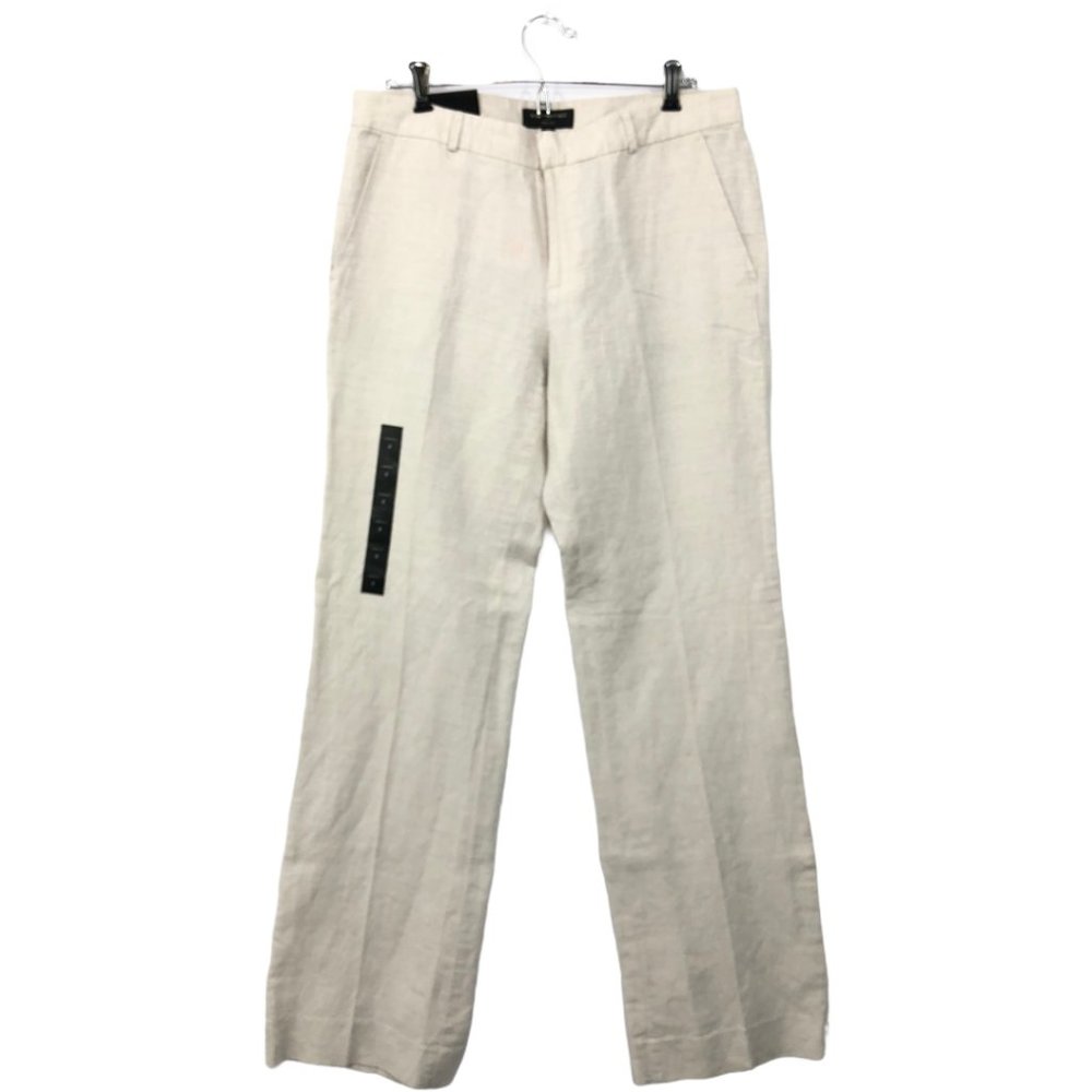 BR Women's Martin Linen Cotton Straight Trousers
